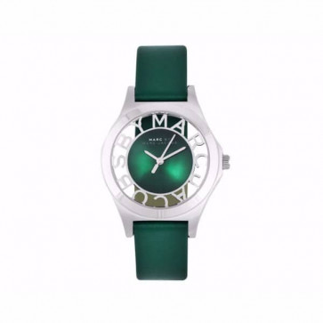 Correa de reloj Marc by Marc Jacobs MBM1336 Cuero Verde 16mm
