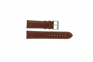 Nautica correa de reloj A29507G / N22505G Piel Marrón 22mm 