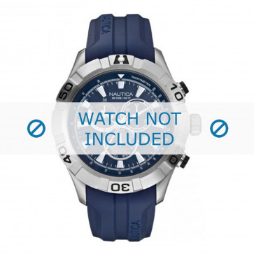 Reloj nautica azul caucho hot sale