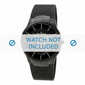 Skagen correa de reloj 809XLTBB Metal Negro