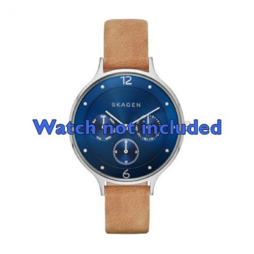 Correa de reloj Skagen SKW2310 Cuero Marrón 14mm