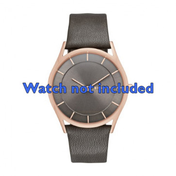Correa de reloj Skagen SKW2346 Cuero Gris antracita 20mm
