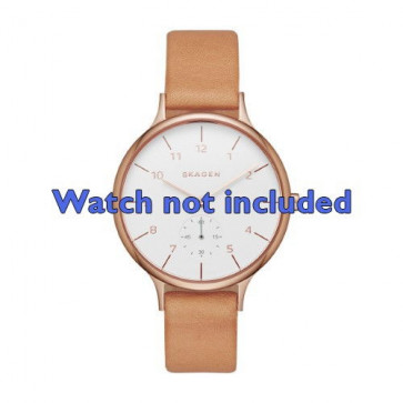 Correa de reloj Skagen SKW2405 Cuero Beige 14mm