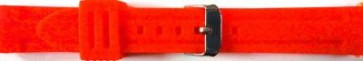Correa de reloj Universal S253.06 Silicona Rojo 24mm