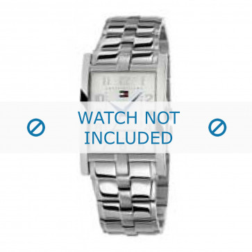 Tommy Hilfiger correa de reloj TH-38-1-14-0687 - TH679000641 / 1710150 Metal Plateado 20mm