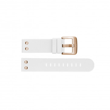 Correa de reloj TW Steel TWB592 Silicona Blanco 22mm