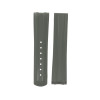 Correa de reloj Omega 032Z017214.GREEN DPL 1 CATCH S Caucho Negro 20mm