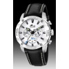 Correa de reloj Lotus 15644 / 15644-8 Cuero Negro 23mm