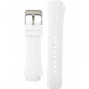 Correa de reloj Lotus 15730-E / 15730 Caucho Blanco 22mm