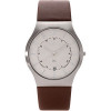 Correa de reloj Skagen 233XXLSLCD Cuero Marrón 22mm