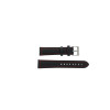 Correa de reloj Universal 393.01.06 Cuero Negro 20mm