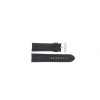 Correa de reloj Universal 394.01.05 Cuero Negro 24mm