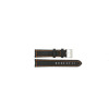 Correa de reloj Universal 394.01.12 Cuero Negro 20mm