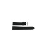 Correa de reloj Seiko SDWF89P1 / 7T32-7H70 / 4HZ2JJ Cuero Negro 18mm