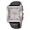 Correa de reloj Seiko 7T62-0GL0 / SNA771P2 / 4KW8JZ Cuero suave Negro 26mm