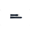 Correa de reloj Universal 805R.05 Cuero Azul 20mm