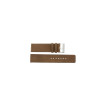 Correa de reloj Universal 827.03.22 Cuero Marrón claro 22mm