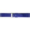 Correa de reloj Universal 845.16.22 Cuero Azul 22mm