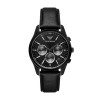 Correa de reloj Armani AR11583 Cuero Negro 20mm