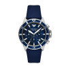 Correa de reloj Armani AR11588 Nylon/perlón Azul 22mm