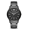 Correa de reloj Armani AR1475 Cerámica Negro 22mm