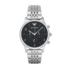 Armani correa de reloj AR1863 Acero inoxidable Plateado 22mm
