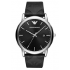 Correa de reloj Armani AR80012 Cuero Negro 22mm