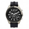 Correa de reloj Armani Exchange AX1253 Silicona Negro 22mm