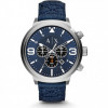 Correa de reloj Armani Exchange AX1373 Cuero/Textil Azul 22mm