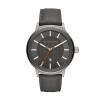 Correa de reloj Armani Exchange AX1462 Cuero Gris 22mm