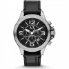 Correa de reloj Armani Exchange AX1506 Cuero Negro 22mm