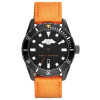 Correa de reloj Armani Exchange AX1705 Cuero/Textil Naranja 22mm