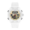 Correa de reloj Armani AX2961.AX2963 Caucho Blanco 24mm
