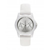 Correa de reloj Armani Exchange AX4339 Silicona Blanco 18mm