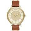 Correa de reloj Armani Exchange AX5314 Cuero Cognac 16mm