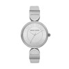 Correa de reloj Armani Exchange AX5325 Cuero Blanco 13mm