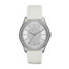 Correa de reloj Armani Exchange AX5445 Cuero Blanco 18mm