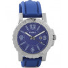 Correa de reloj Fossil BQ1024 Silicona Azul 22mm