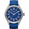 Correa de reloj Fossil BQ1043 Silicona Azul 22mm