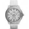 Correa de reloj Fossil BQ1058 Silicona Blanco 20mm