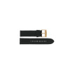 Correa de reloj Fossil BQ1153 Cuero Negro 22mm