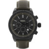 Correa de reloj Fossil BQ1647 Cuero Verde 22mm