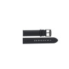 Correa de reloj Fossil BQ1703 Cuero Negro 20mm