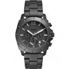 Correa de reloj Fossil BQ2168 Acero inoxidable Negro 24mm