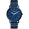 Correa de reloj Fossil BQ2324 Acero inoxidable Azul 22mm