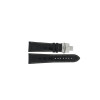 Correa de reloj Certina C600013742 Cuero Negro 23mm