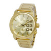 Correa de reloj Diesel DZ5435 Acero inoxidable Chapado en oro 20mm