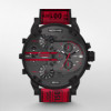 Correa de reloj Diesel DZ7438 Nylon/perlón Rojo 28mm