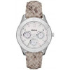 Correa de reloj Fossil ES3124 Cuero Beige 18mm