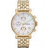 Correa de reloj Fossil ES3383 Acero inoxidable Chapado en oro 18mm